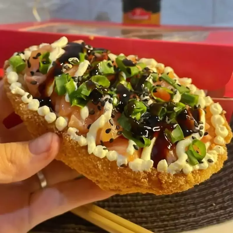 Ovo de Sushi Salmão Grelhado