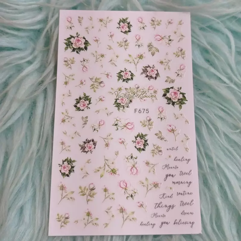 Calcomanía 3D (F675)