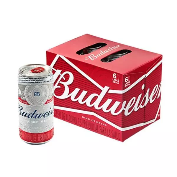 Cerveza Budweiser lata x 269ml