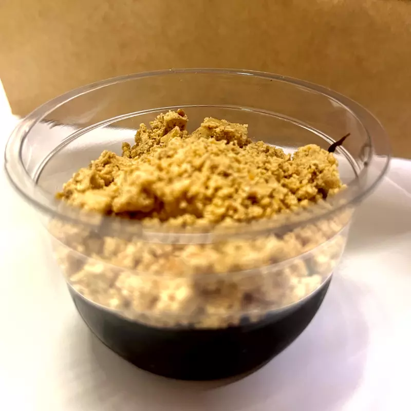 Brigadeiro de Pote com Paçoca