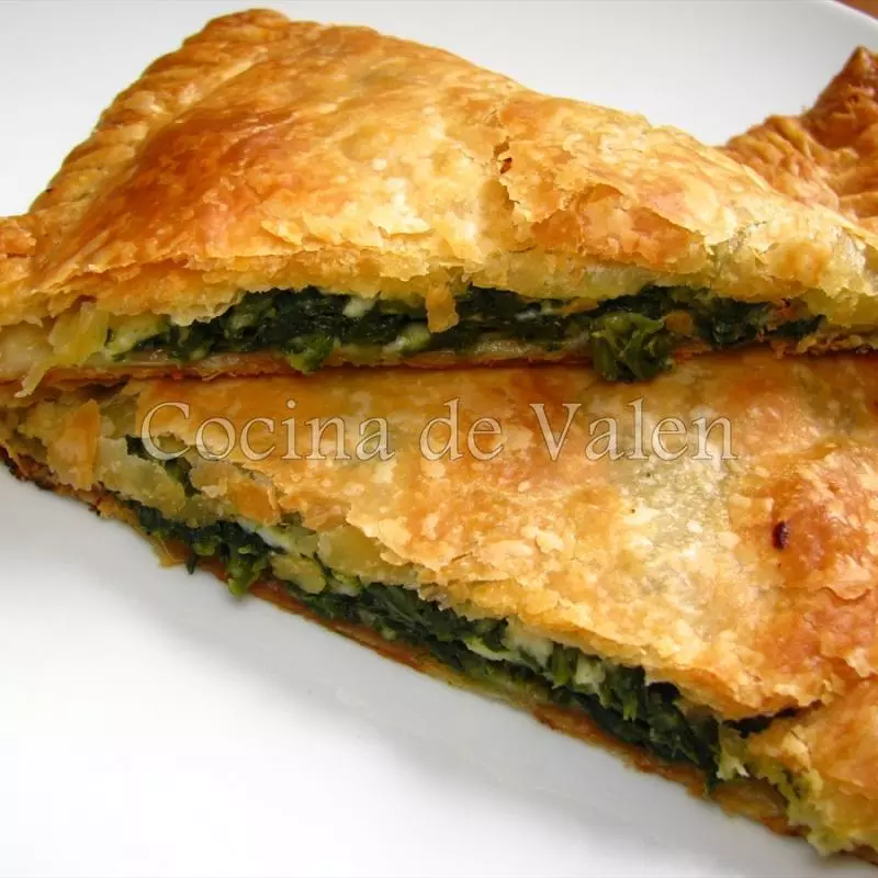PASTELITO DE HOJAL RICOTA Y ESPINACA