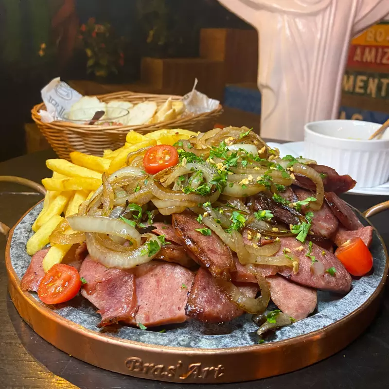 CALABRESA ACEBOLADA + BATATA RÚSTICA