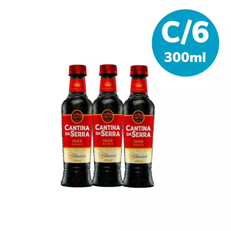 Vinho Cantina da Serra 300ml C/6