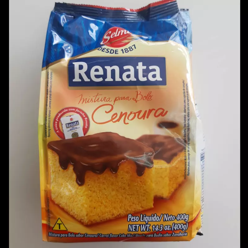 Mistura Bolo Cenoura Renata 400gr