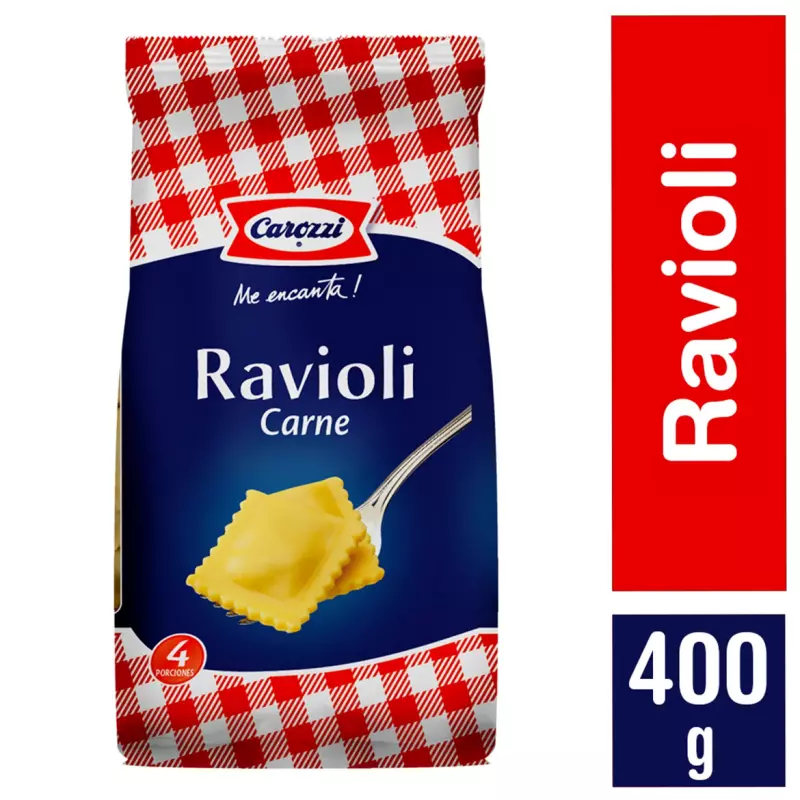 Ravioli Carne Carozzi 400 Grs