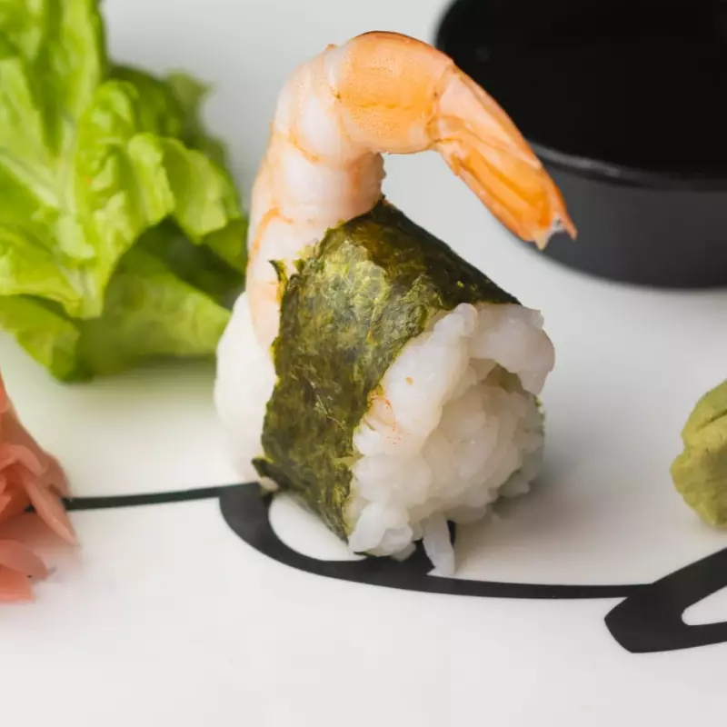 Nigiris langostino unidad