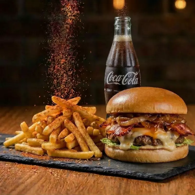 Combo burguer sencilla