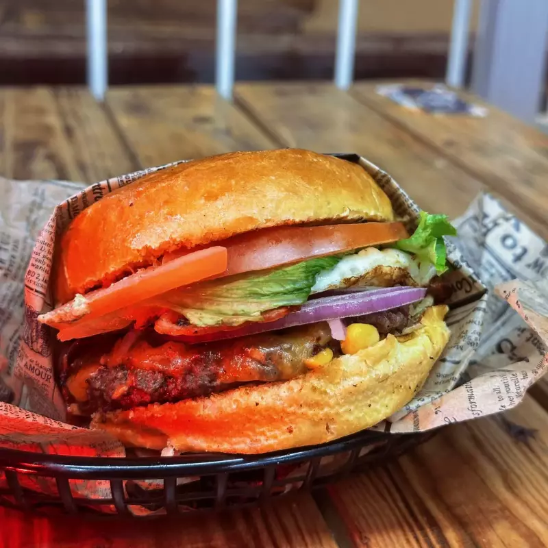 onion e corn burger  (i)