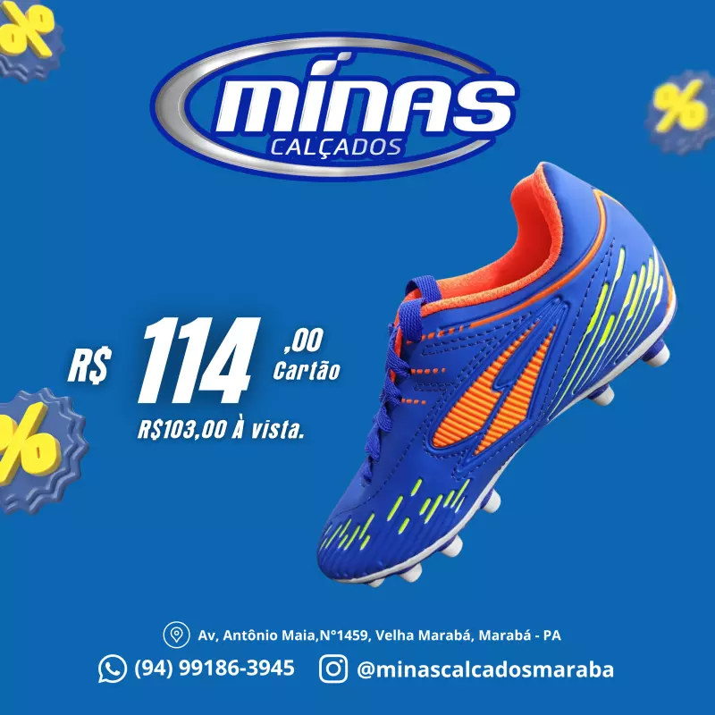 Chuteira Azul RF:391IN