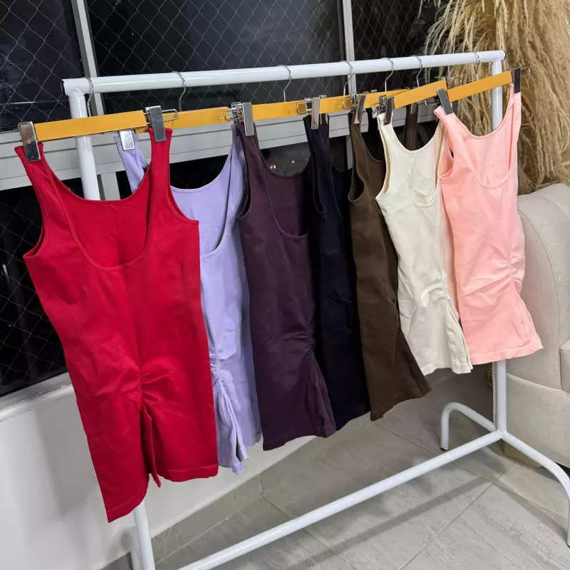 Enterizo biker seamless