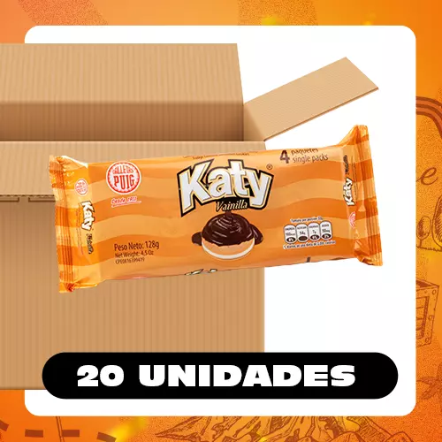 Bulto Katy Galleta Vainilla 128g