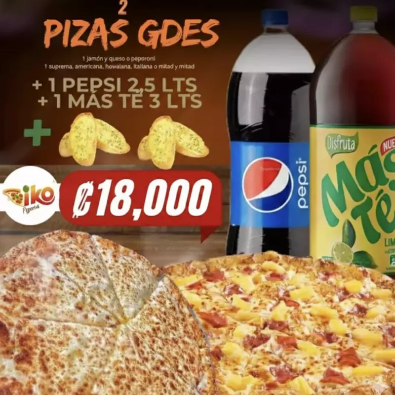 Combo familiar 18 000