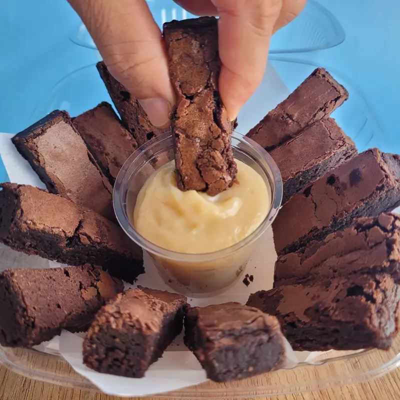 Turbinado Com Brigadeiro de Ninho