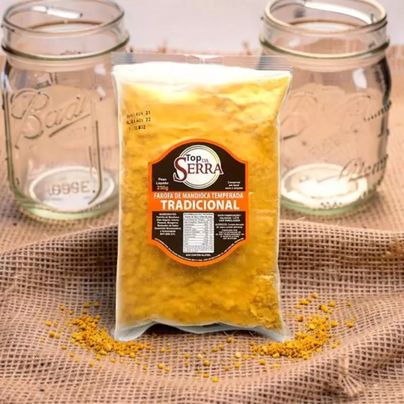 Mandioca Temperada Tradicional