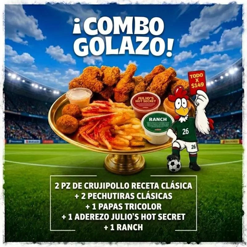 Combo Golazo 🍗⚽️