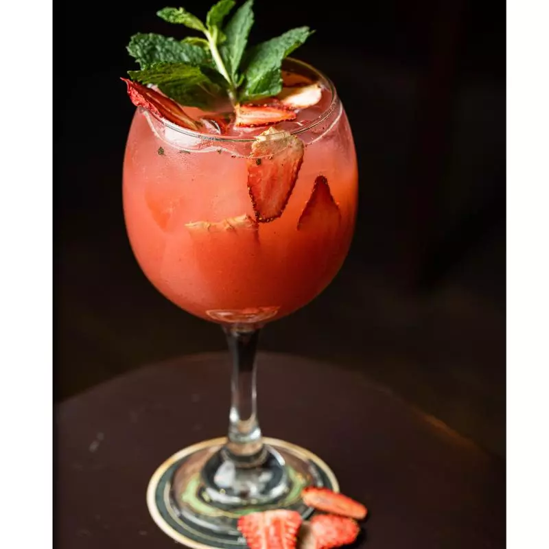 Strawberry and Basil Mash