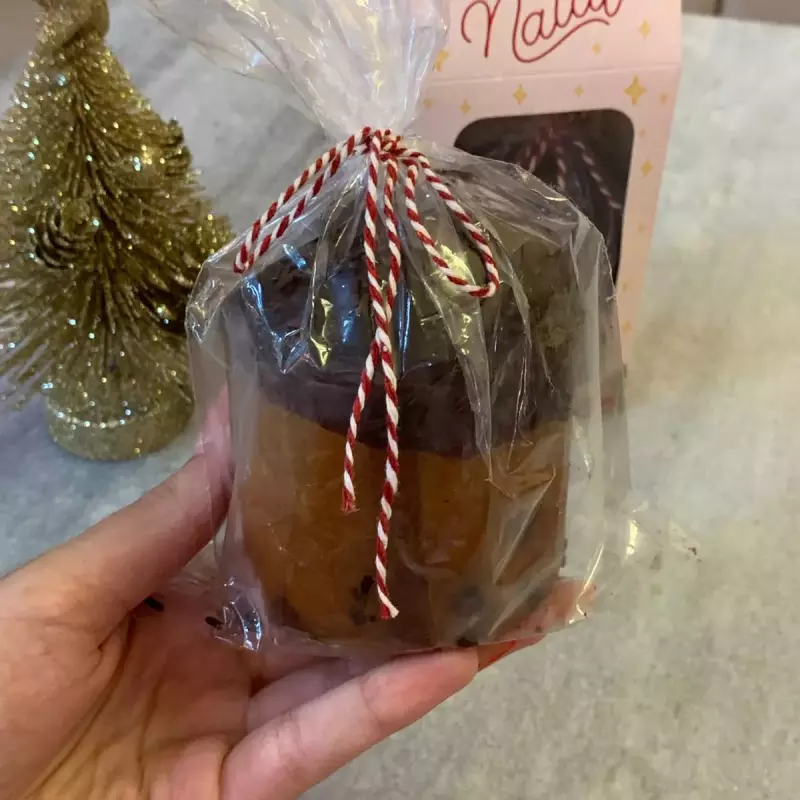 Mini chocotone trufado chocolate