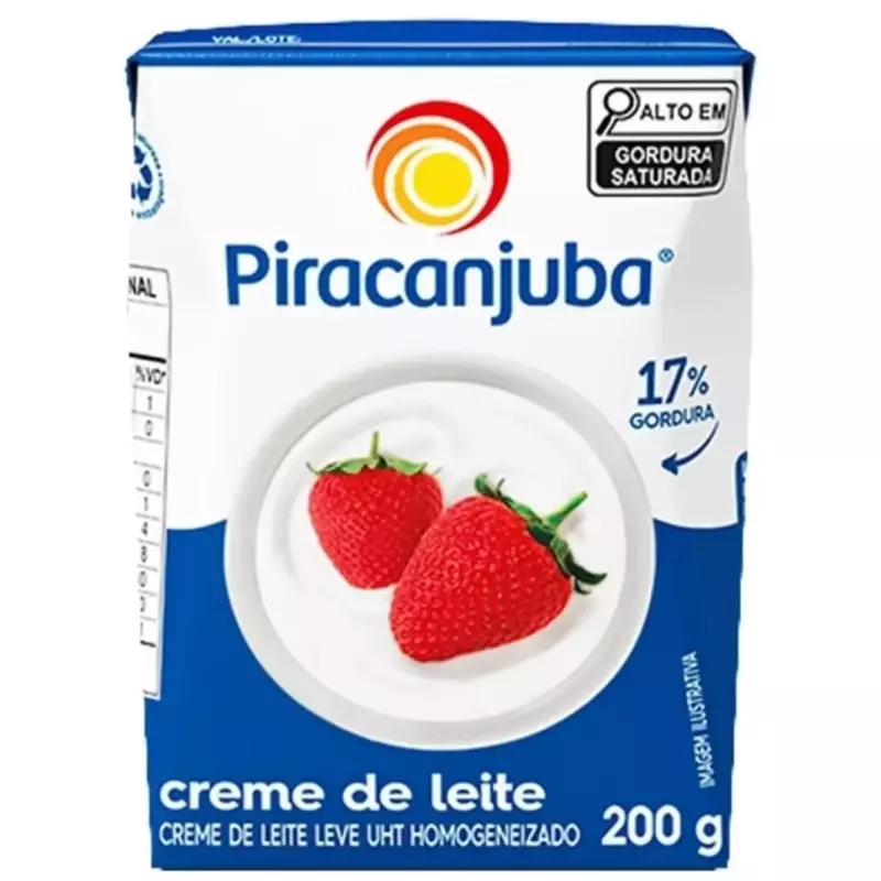 Creme de Leite Piracanjuba 200g
