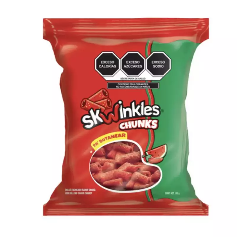 Chunks sabor sandía x 130 gramos