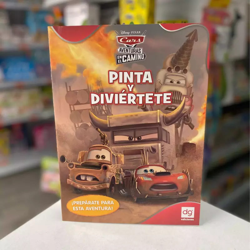 PINTA Y DIVIÉRTETE - CARS