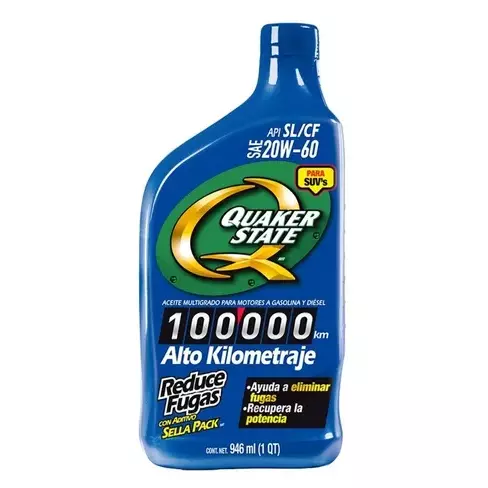 Quaker State SAE 20w-60 de 946 ml.
