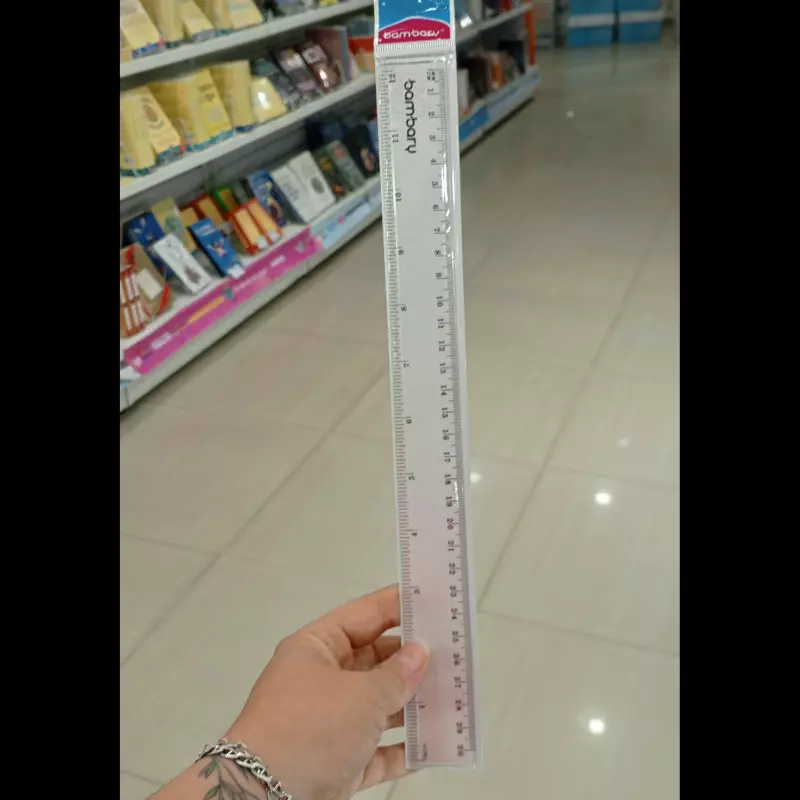 Regla bambary de 30cm