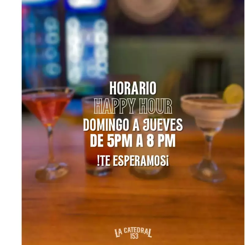 HAPPY HOUR 2 x 1
