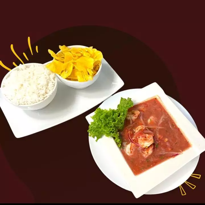 Ceviche de camarón (Ecuatoriano)