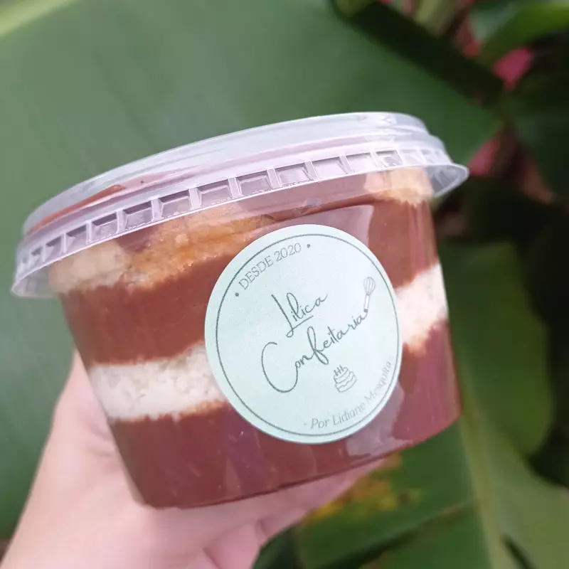 Bolo de Pote Creme Danete