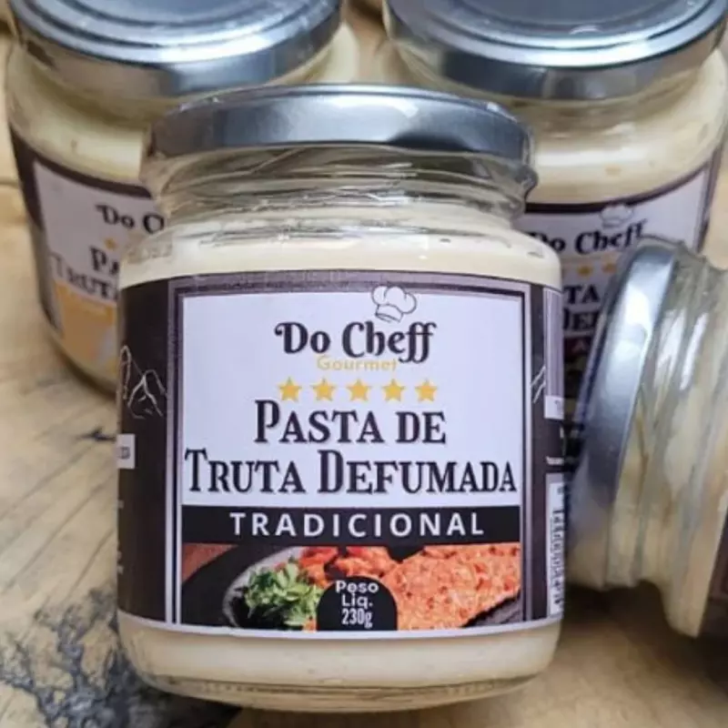 PASTA DE TRUTA DEFUMADA - SABORES