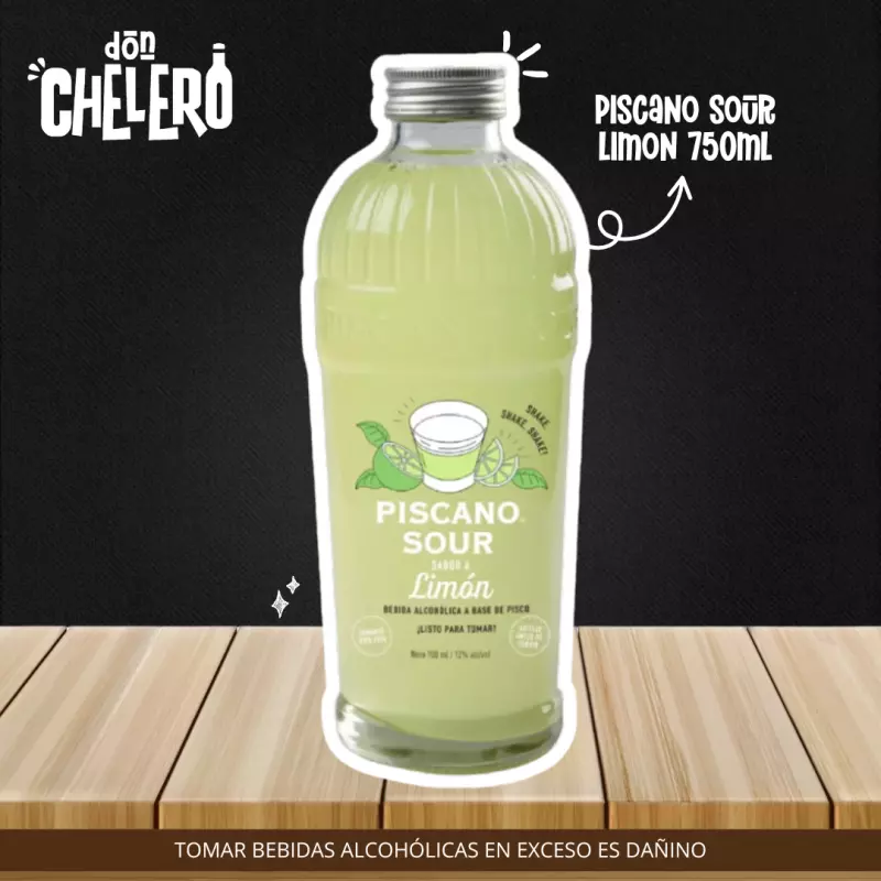 PISCANO SOUR LIMON 700ML