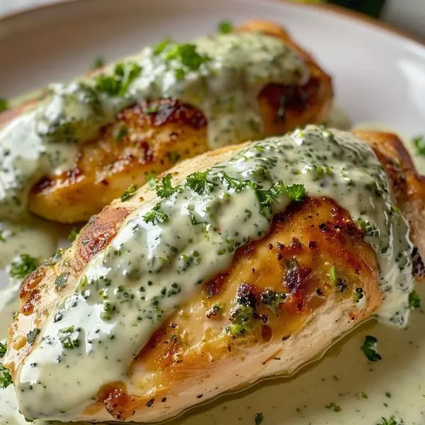 Pollo en Crema de Brocoli