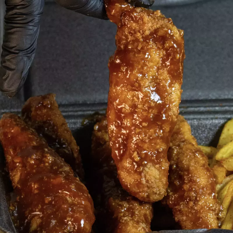 Chicken Tenders x 10 Bañados