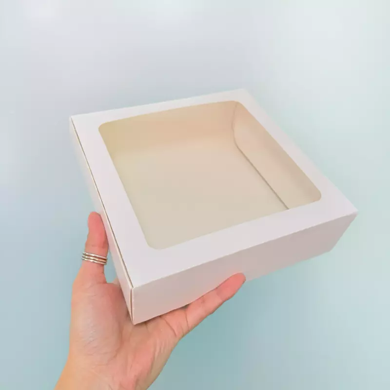 Caja Regalo (20x20x6) Con Acetato