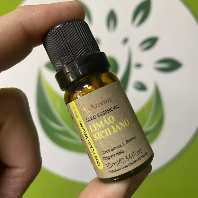 Óleo essencial limão siciliano