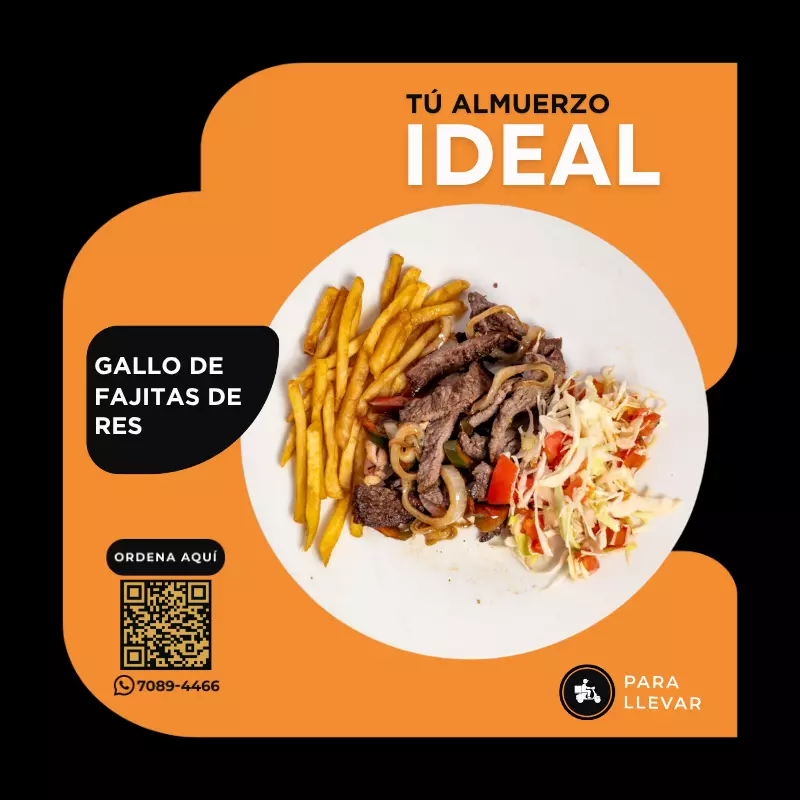 Gallo de Fajitas de res