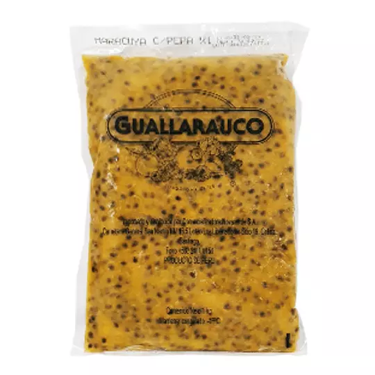 Pulpa maracuya con pepas guallarauc