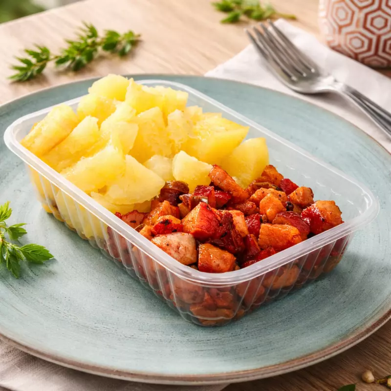 Fumeiro com aipim na manteiga