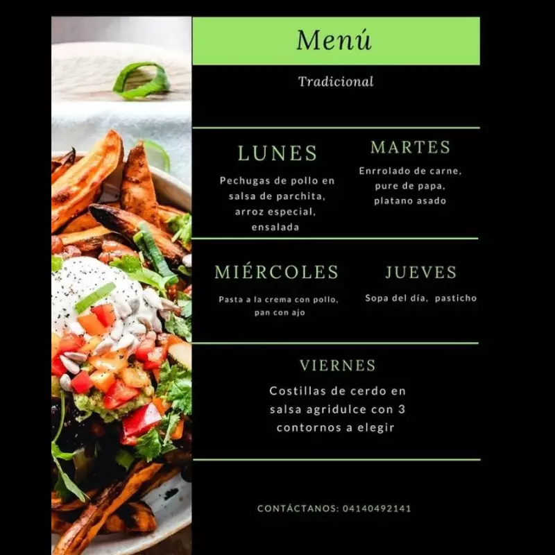 Menu Tradicional