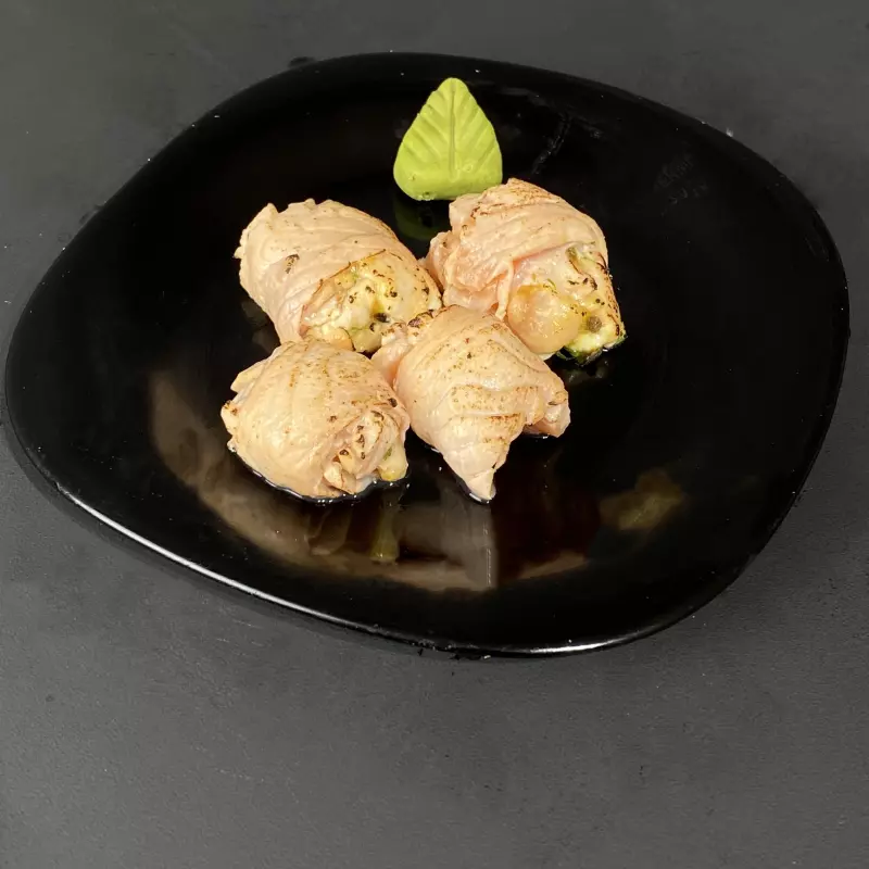 TROUXINHA DE SALMÃO GRELHADO