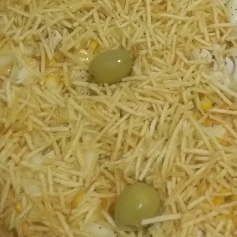 Pizza Frango Crocante