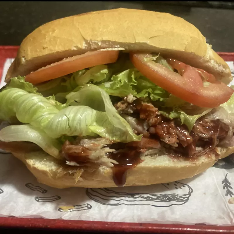 Sanduiche de pernil