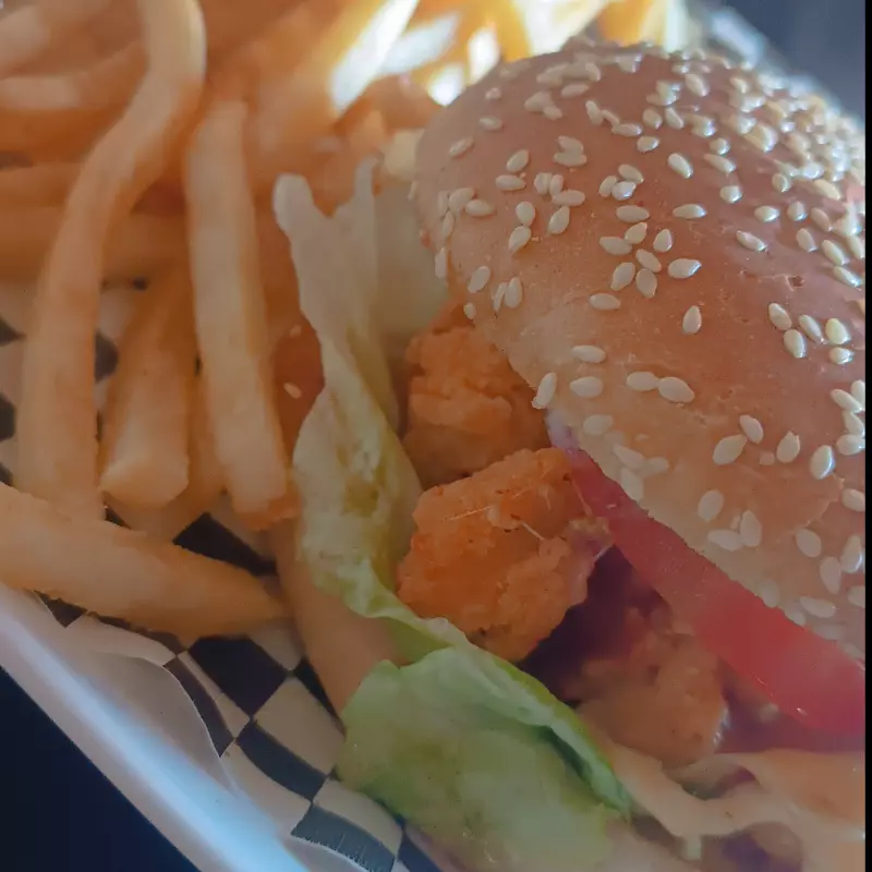 Hamburguesa de Boneless Pollo