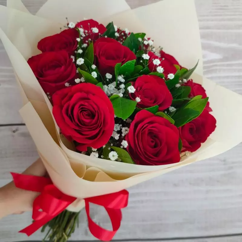 Ramo de 12 rosas