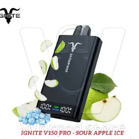 ignite v150 sour apple ice