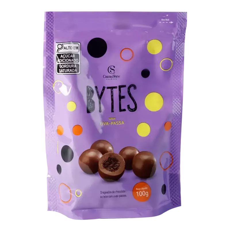 Drageado Bytes de Uva Passa 100g