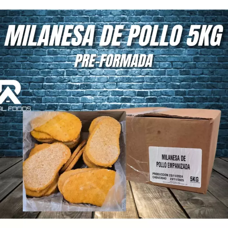 MILANESA DE POLLO 11KG