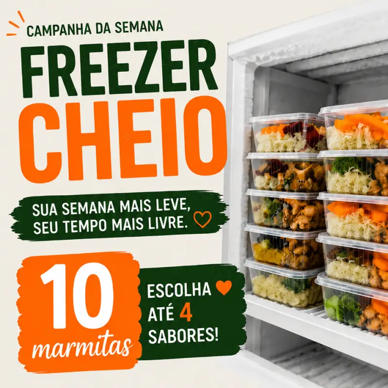 MARMITAS DA SEMANA - ENTREGA EM 48H