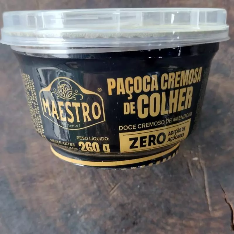 Paçoca de Colher Zero 260g