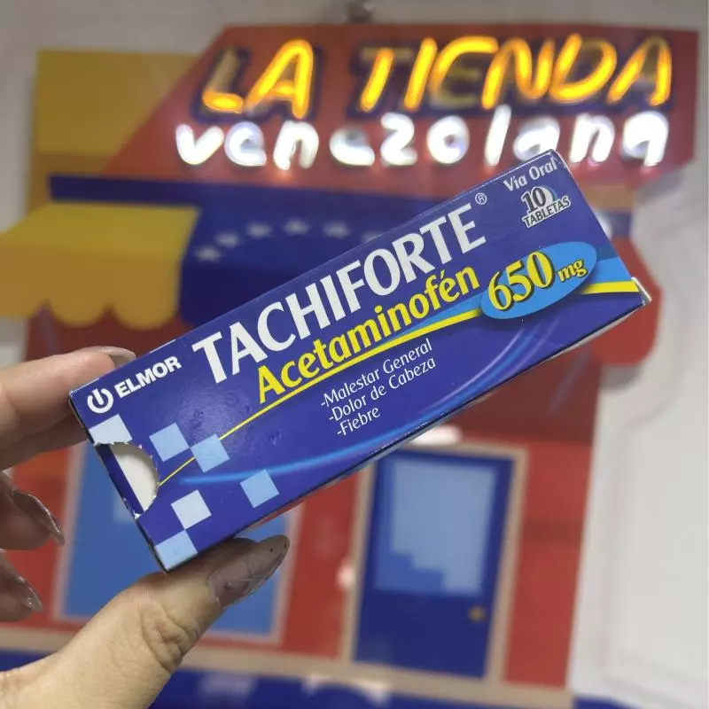 Tachiforte 650mg 10 tabletas